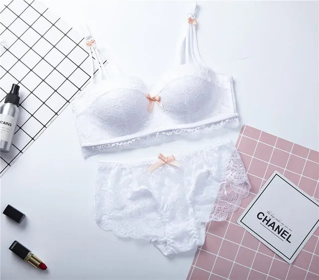 Women's fancy & Soft Matriyal Sexy Bra & Panty Set (Pack of 6)