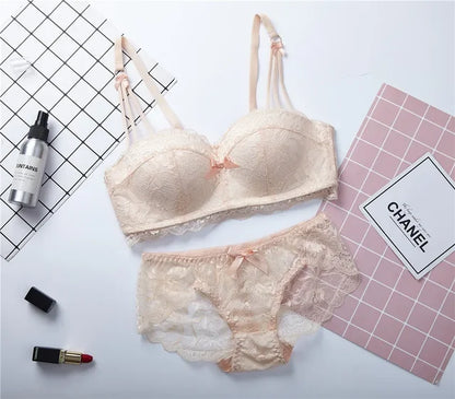 Women's fancy & Soft Matriyal Sexy Bra & Panty Set (Pack of 6)