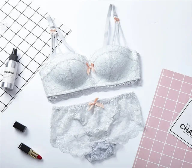 Women's fancy & Soft Matriyal Sexy Bra & Panty Set (Pack of 6)