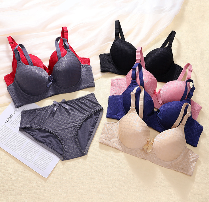 Women's fancy & Soft Matriyal Sexy Bra & Panty Set (Pack of 6)