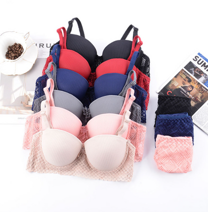 Women's fancy & Soft Matriyal Sexy Bra & Panty Set (Pack of 6)