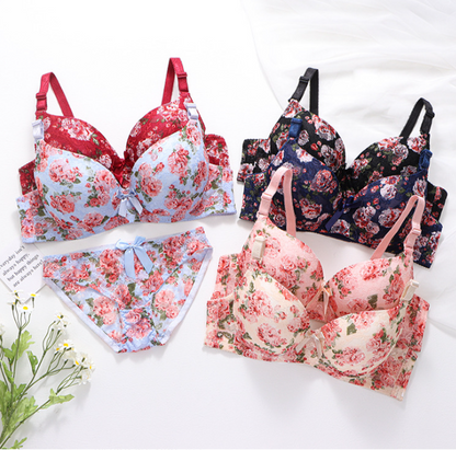 Women's fancy & Soft Matriyal Sexy Bra & Panty Set (Pack of 6)