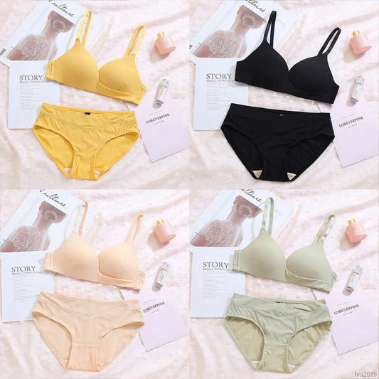 Women's fancy & Soft Matriyal Sexy Bra & Panty Set (Pack of 4)
