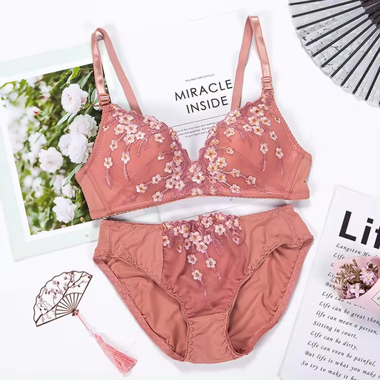 Women's fancy & Soft Matriyal Sexy Bra & Panty Set (Pack of 4)