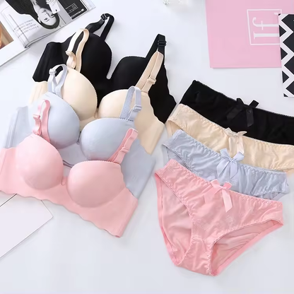 Women's fancy & Soft Matriyal Sexy Bra & Panty Set (Pack of 4)