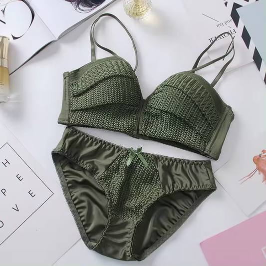 Women's fancy & Soft Matriyal Sexy Bra & Panty Set (Pack of 4)