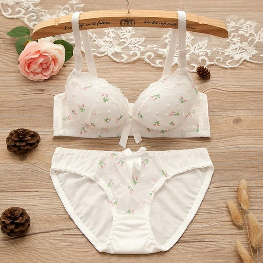 Women's fancy & Soft Matriyal Sexy Bra & Panty Set (Pack of 4)